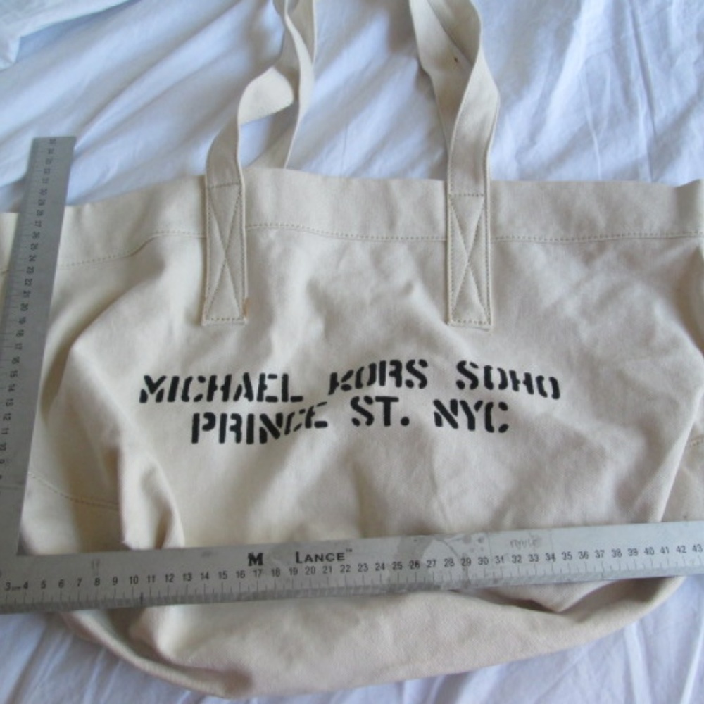 Michael Kors Canvas weekender tote